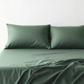 Bộ Ga Gối 3 món Cotton Satin Màu Trơn