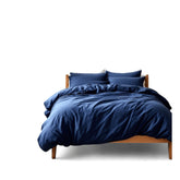 Bộ Chăn Ga Gối 5 món Cotton Satin Màu Trơn