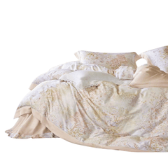Bộ Ga Gối 3 món Lụa Tencel 60s Họa Tiết