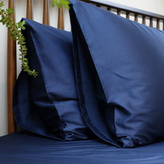 Vỏ Gối Cotton Satin Màu Trơn