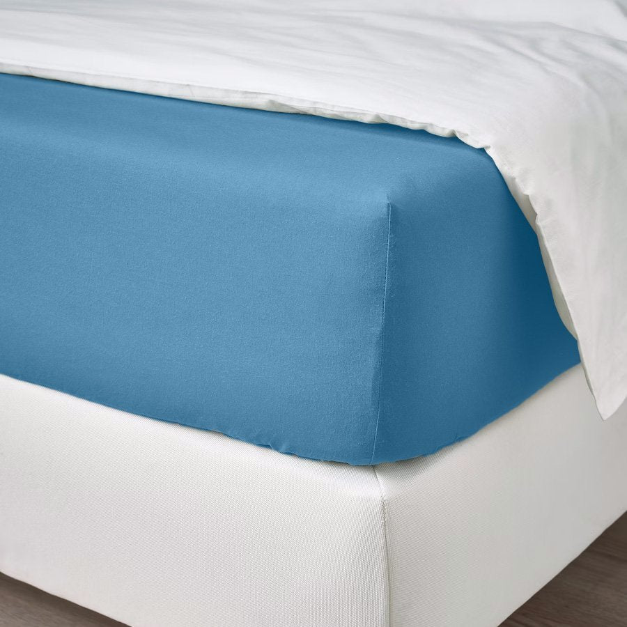 Ga Giường Cotton Satin Màu Trơn