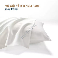 Vỏ Gối Lụa Tencel 60s Màu Trơn