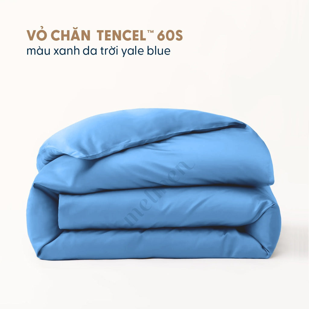 Vỏ Chăn Cotton Satin Màu Trơn