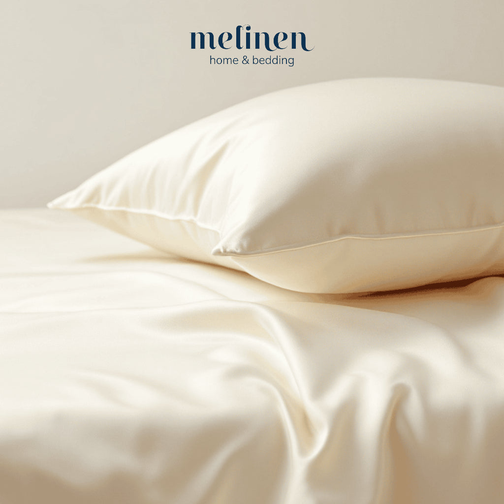 Vỏ Gối Lụa Tencel 60s Màu Trơn