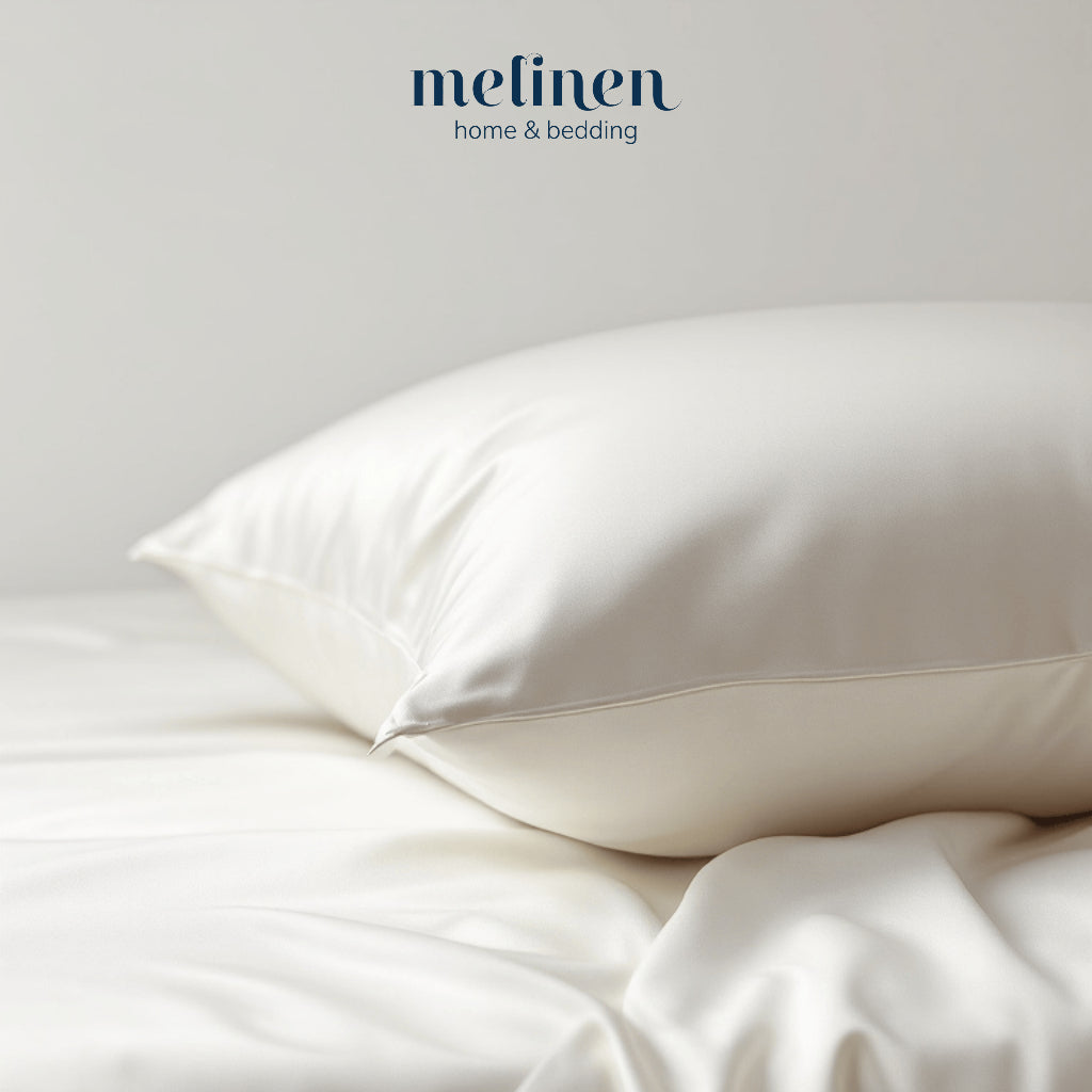 Vỏ Gối Lụa Tencel 60s Màu Trơn