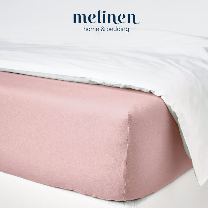Ga Giường Cotton Satin Màu Trơn