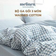 Ga Giường Cotton Washed Bo Thun