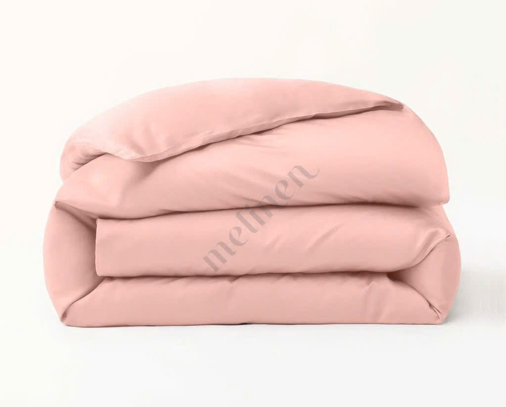 Vỏ Chăn Cotton Satin Màu Trơn